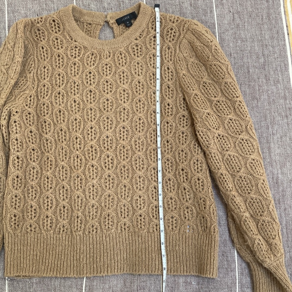 J.Crew Women's Key Hole Sweater Size M - Picture 9 of 11